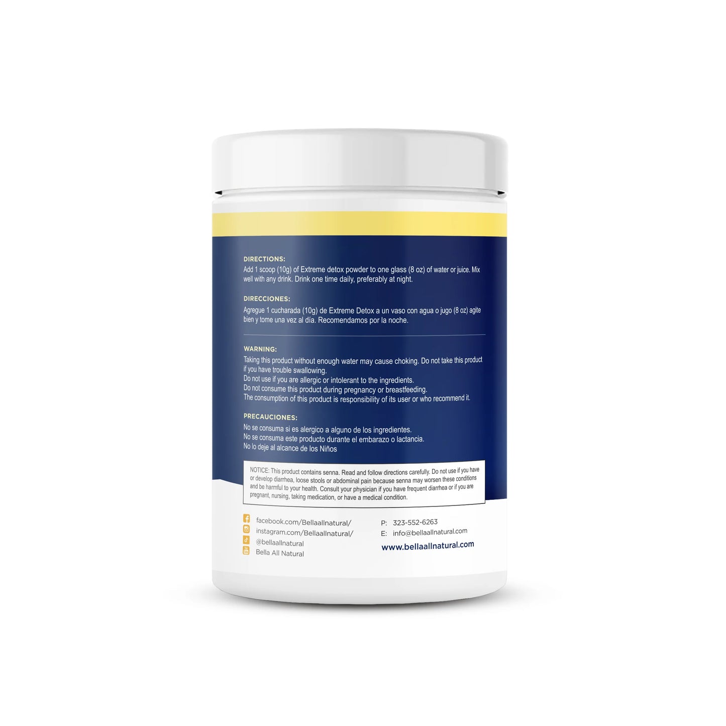 Extreme Detox Powder (Pineapple/Piña)